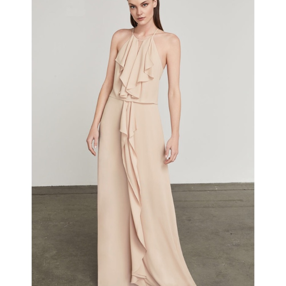 🌸BCBG Jansia Ruffle Gown NWT - Picture 2 of 4